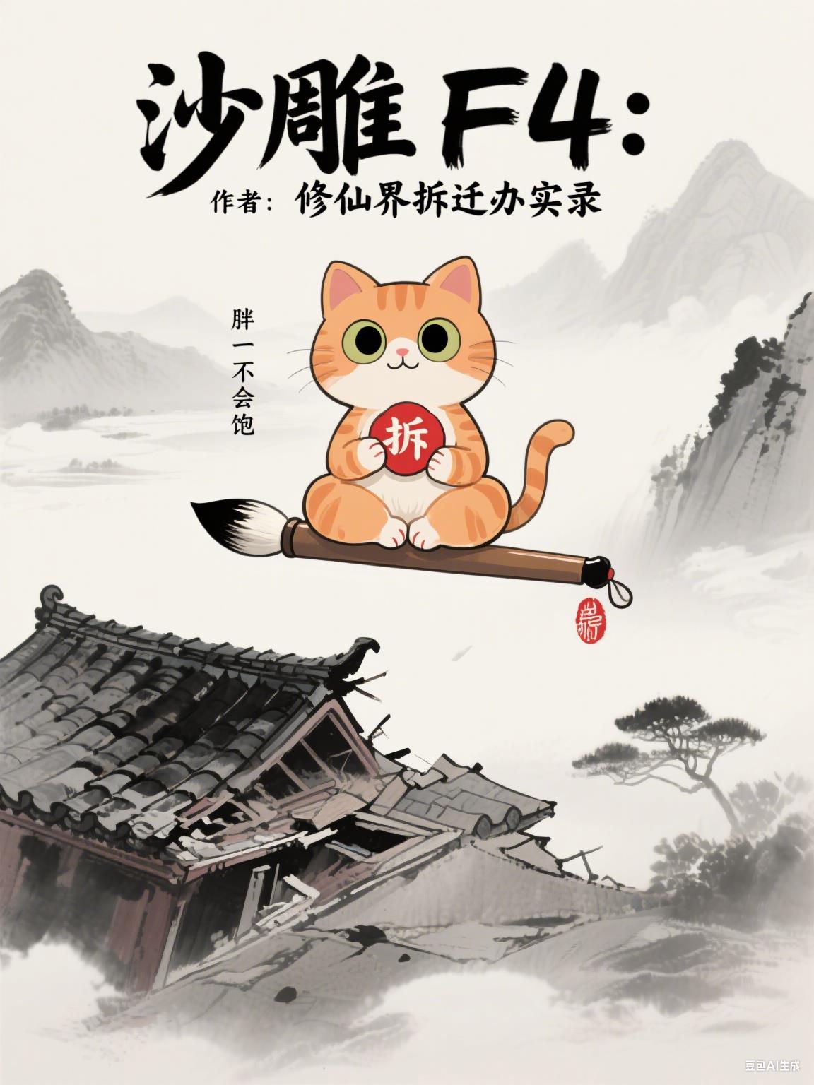 沙雕F4:修仙界拆迁办实录封面