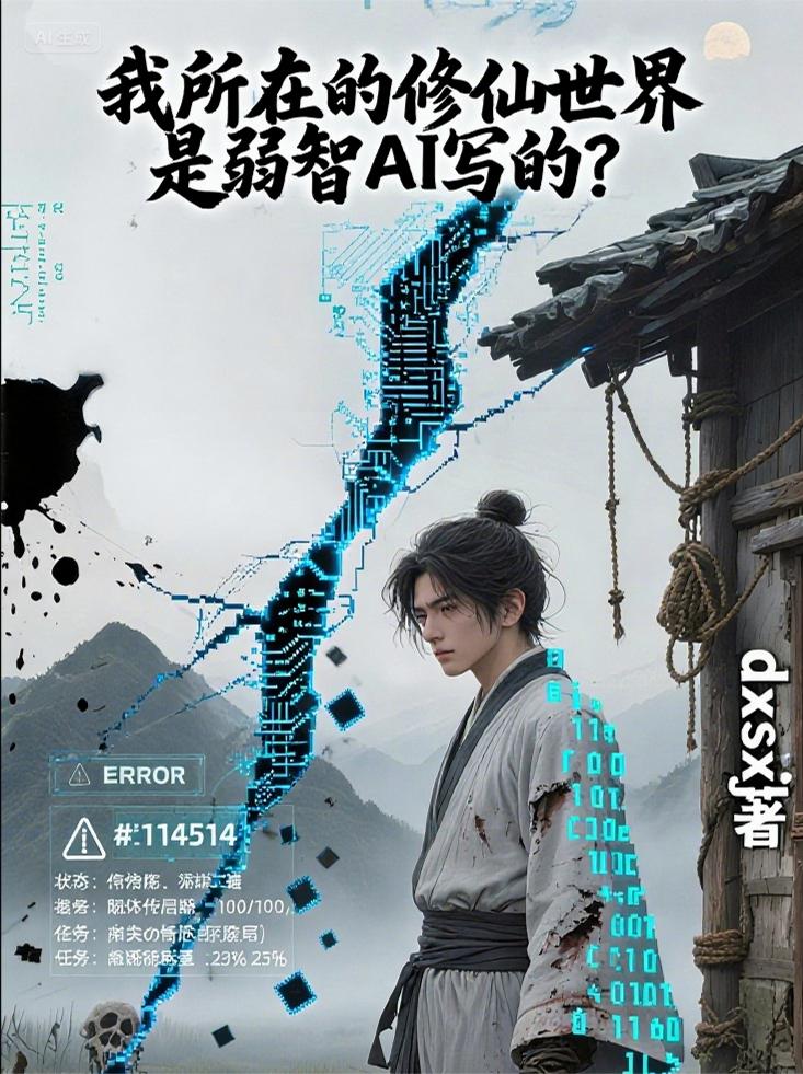 我所在的修仙世界是弱智ai写的封面