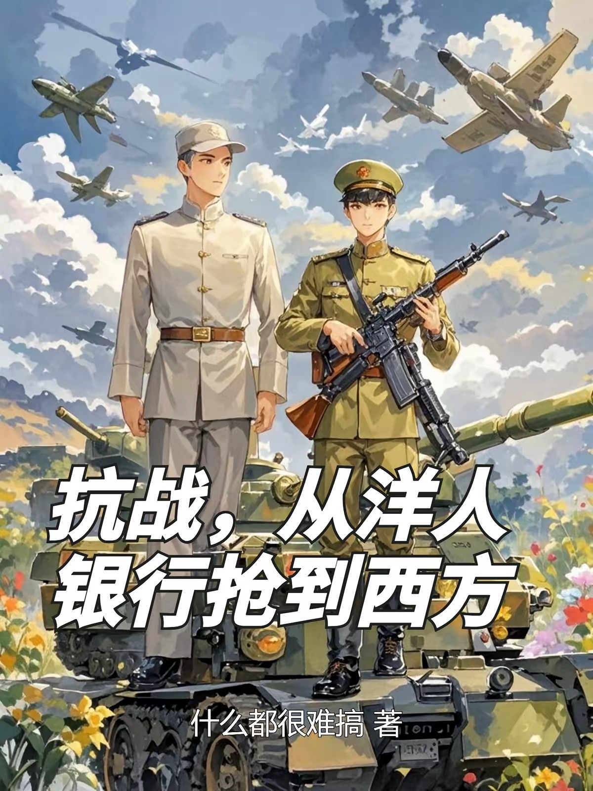 抗战，从洋人银行抢到西方封面