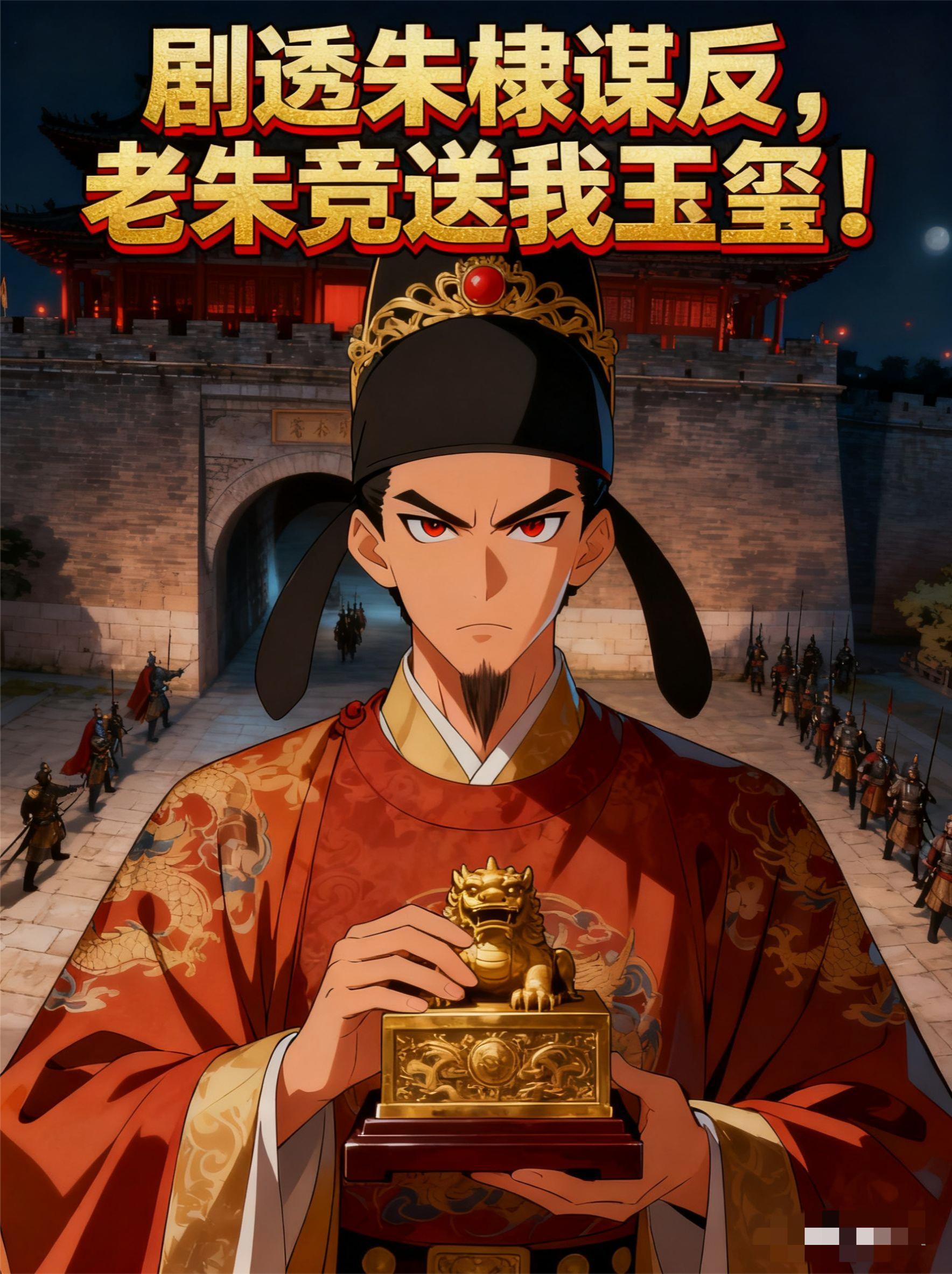 剧透朱棣谋反，老朱竞送我玉玺！封面