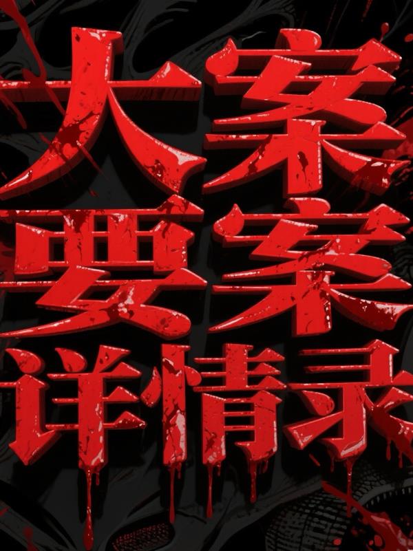 大案要案详情录封面