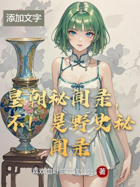 皇朝秘闻录，不！是野史秘闻录封面