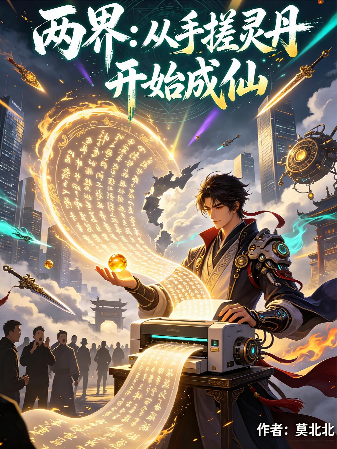 两界：从手搓灵丹开始修仙封面