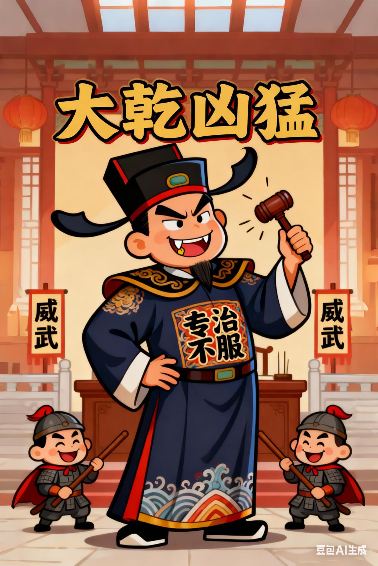 大乾凶猛：本官专治各种不服封面