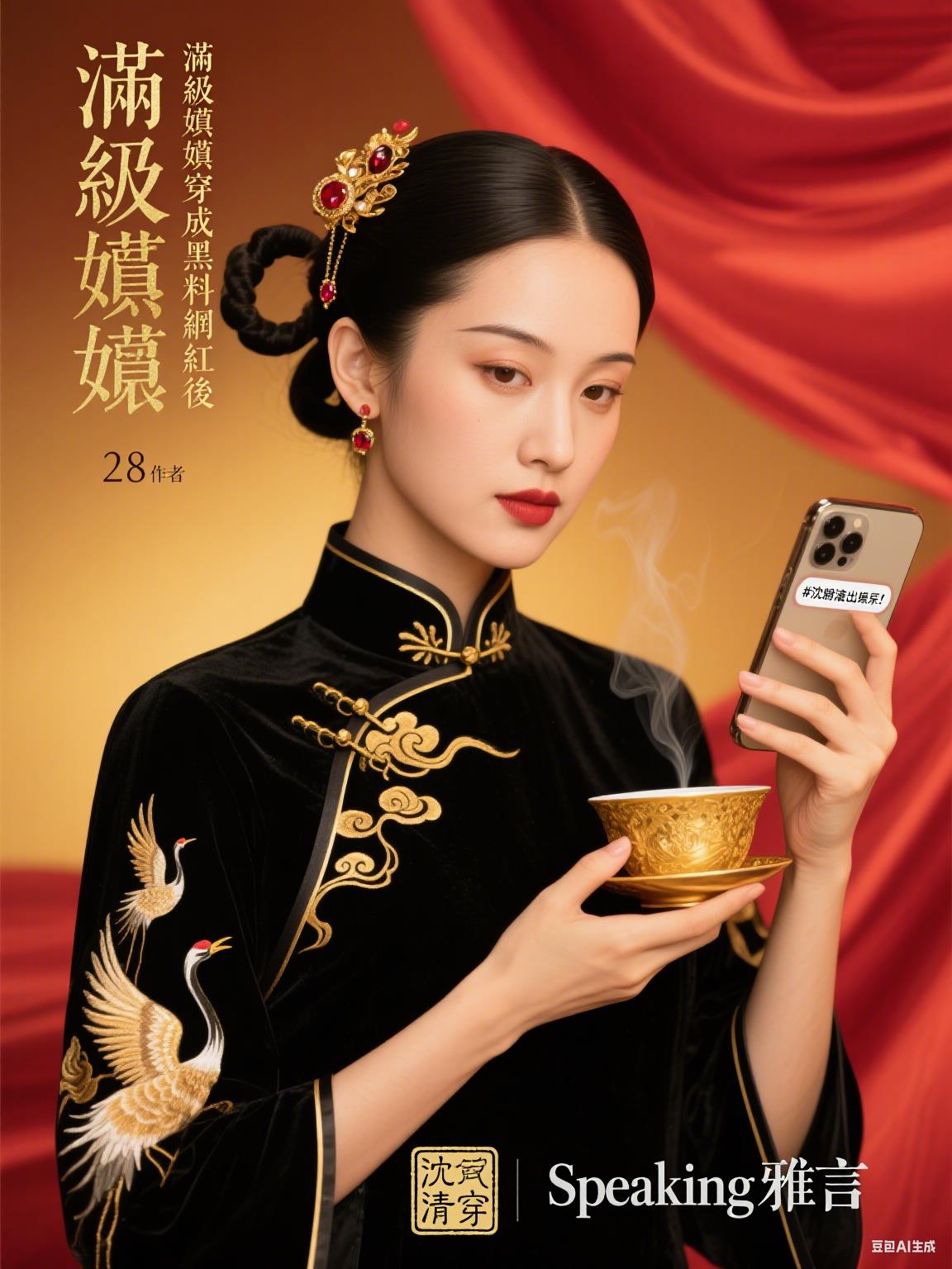 满级嬷嬷穿成黑料网红后封面