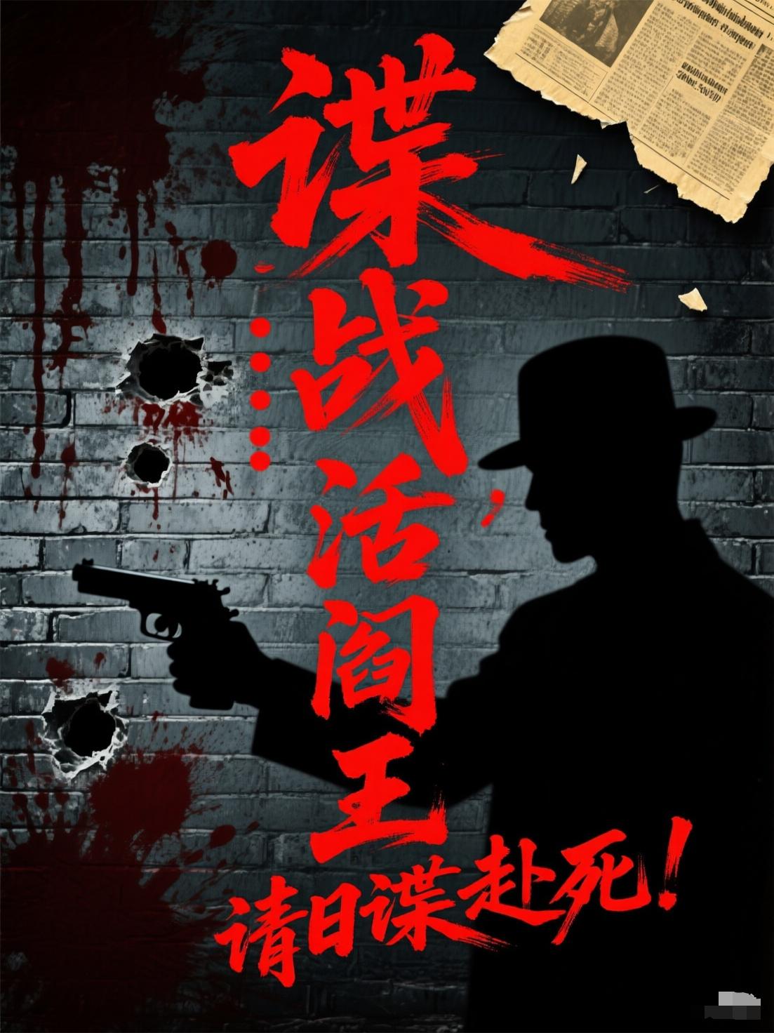 谍战：活阎王，请日谍赴死！封面