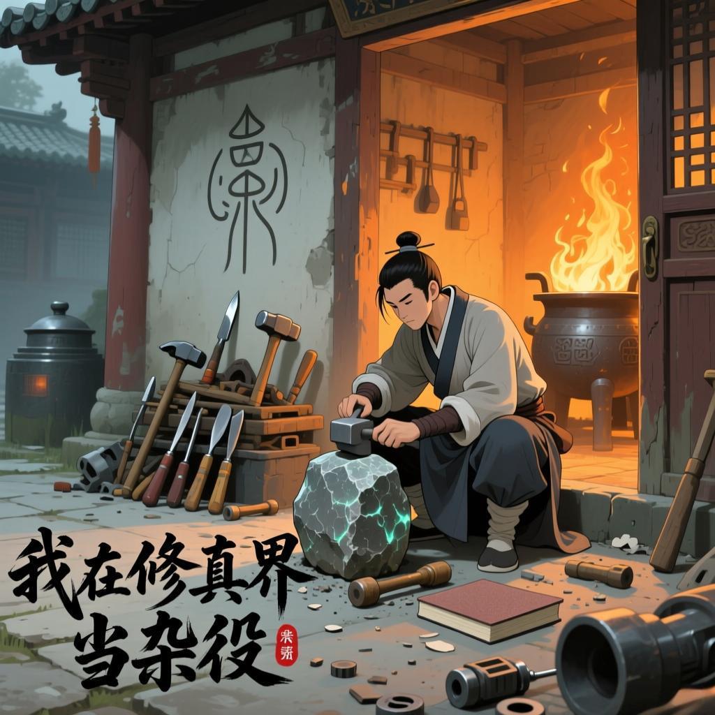 我在修真界当杂役封面