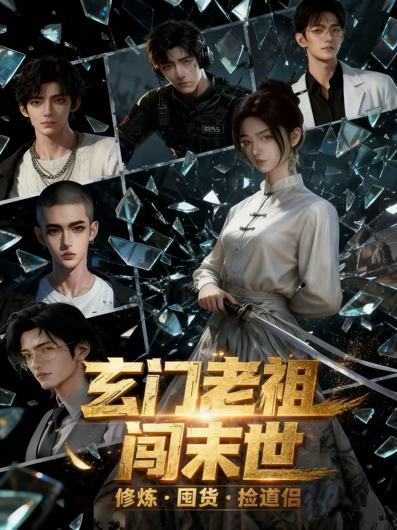 玄门老祖闯末世:修炼囤货捡道侣封面