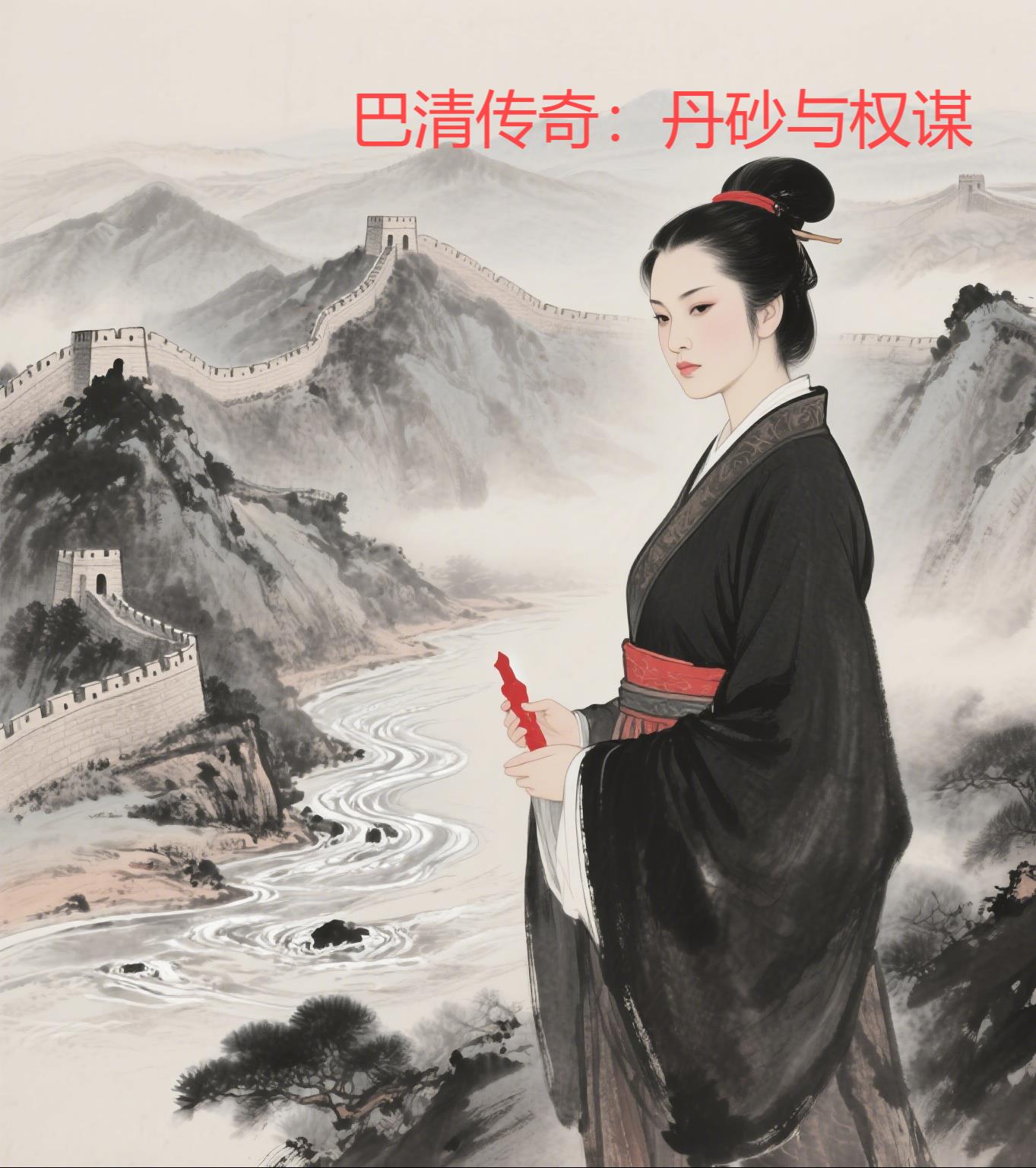 巴清传奇：丹砂与权谋封面