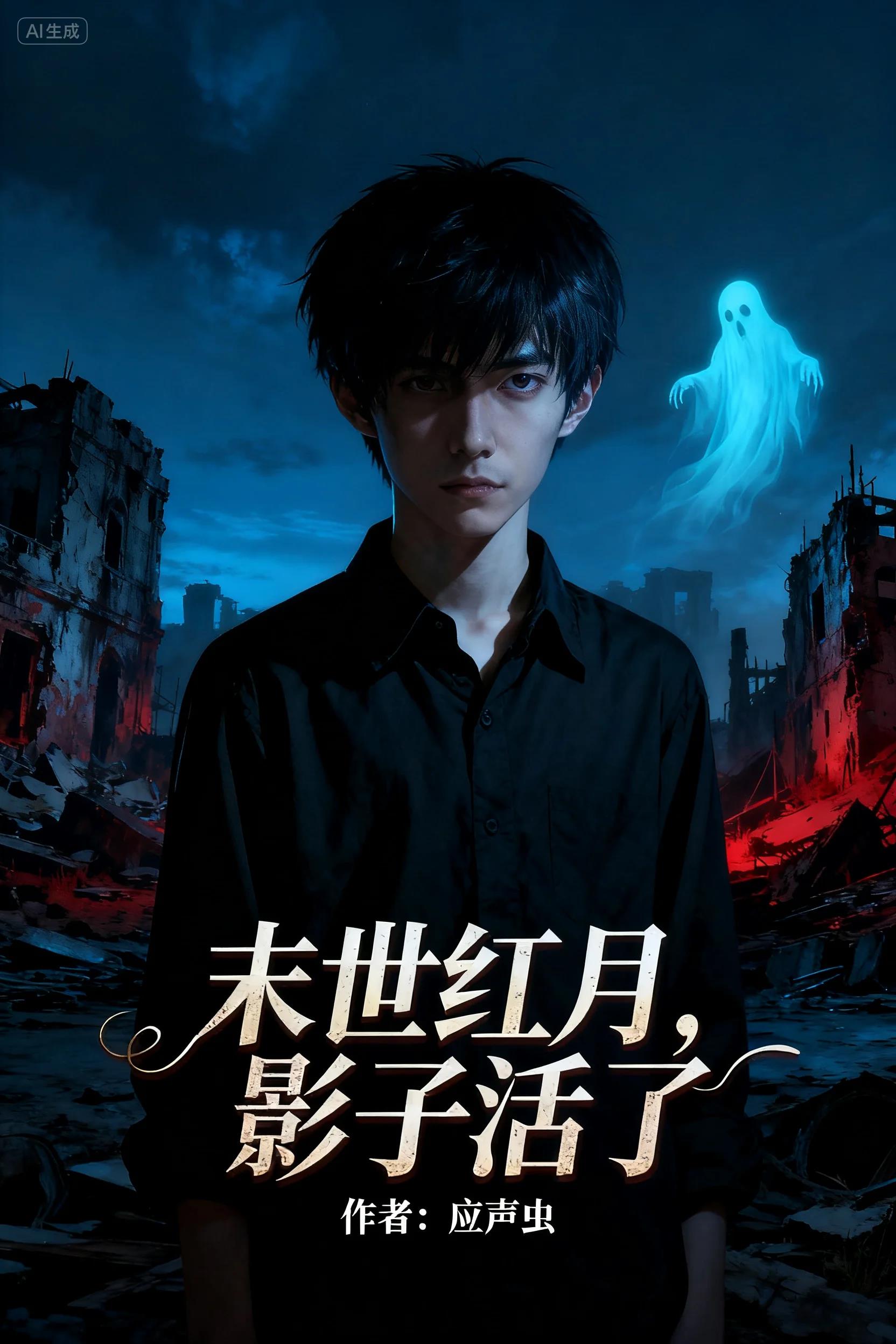 末世红月,影子活了封面