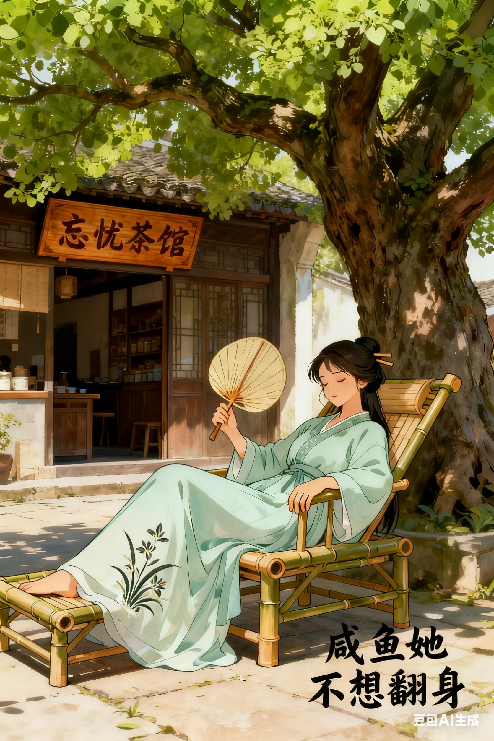 咸鱼她，不想翻身封面