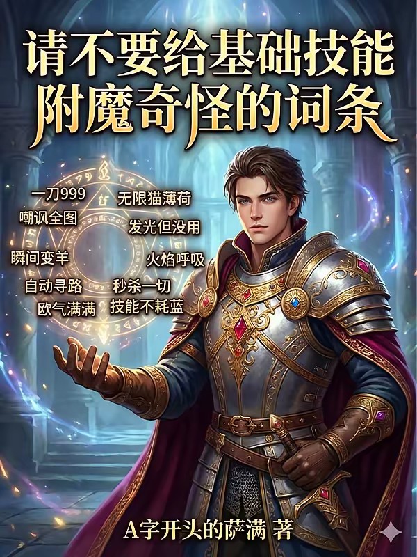 请不要给基础技能附魔奇怪的词条封面