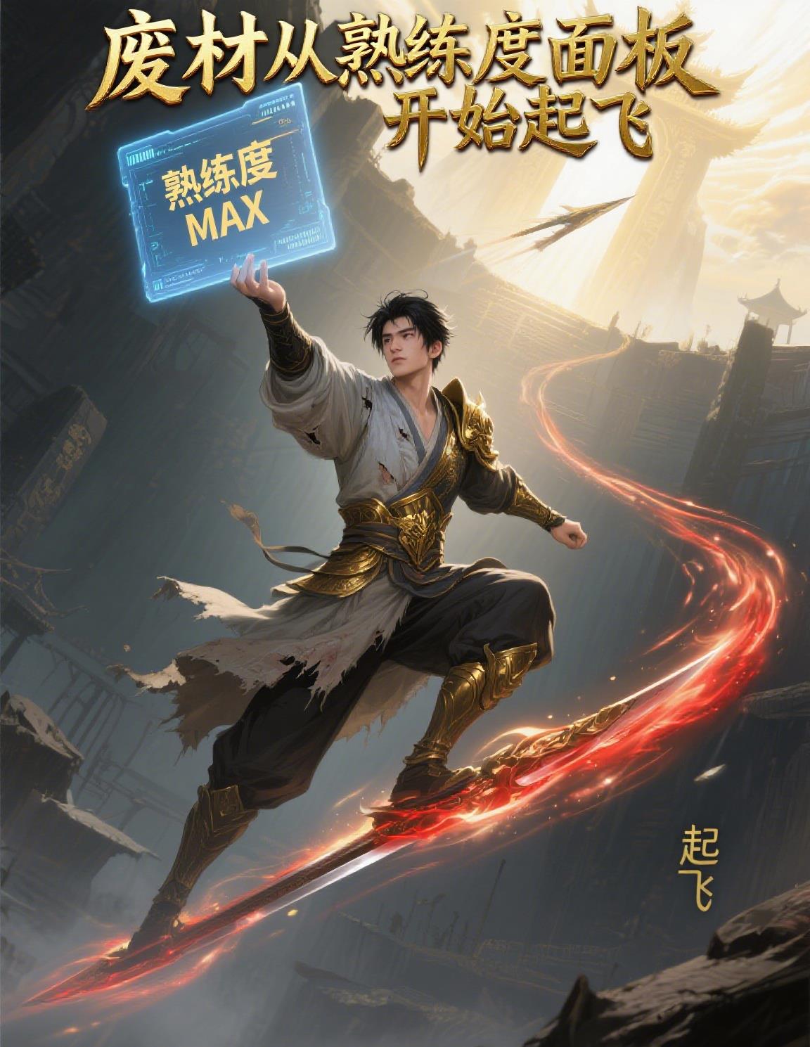 废材从熟练度面板开始起飞封面