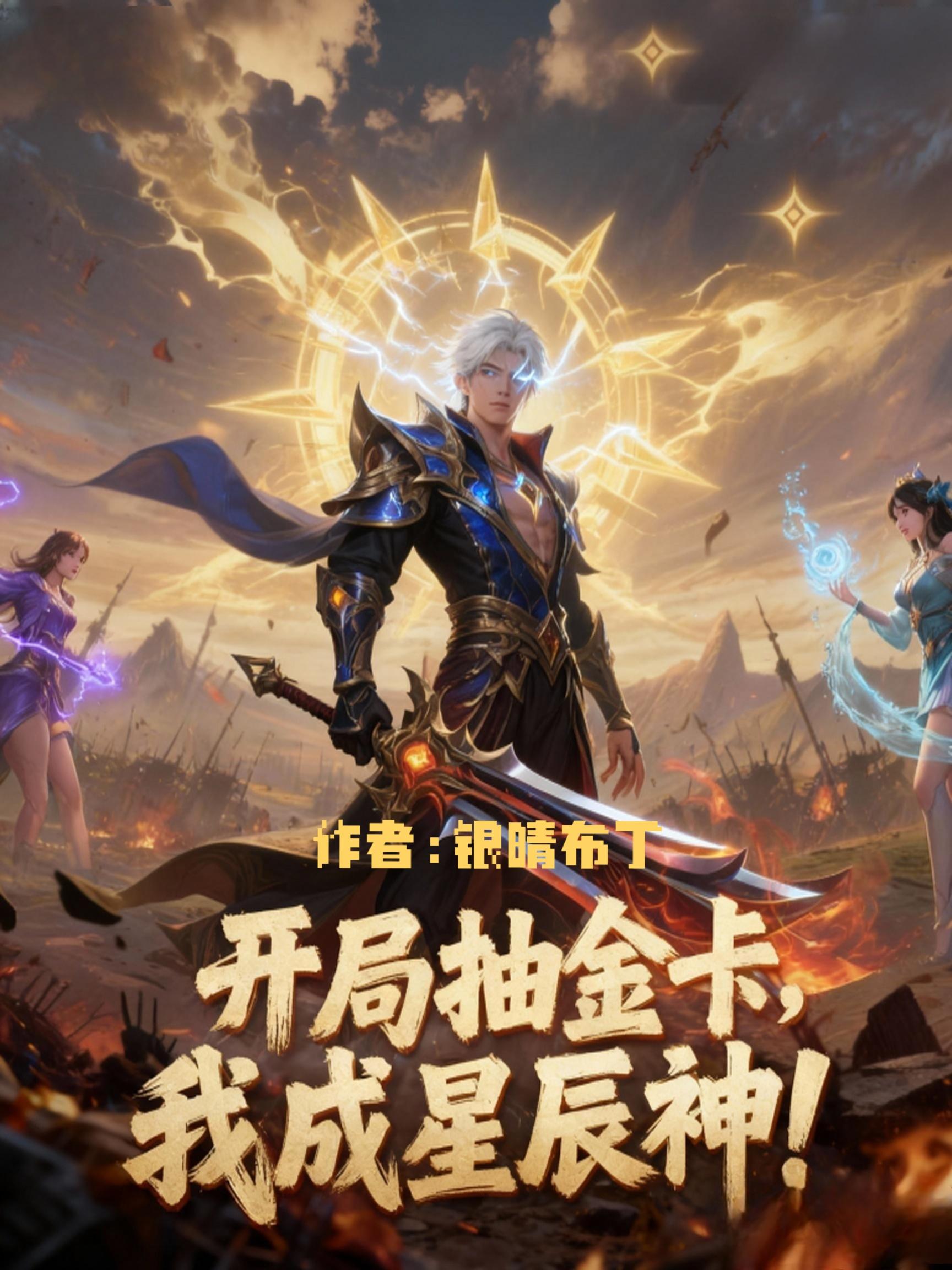 开局抽金卡，我成星辰神！封面