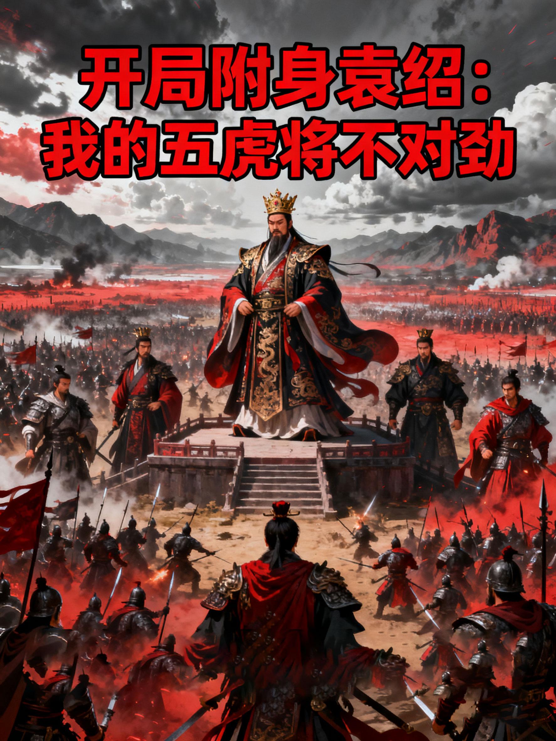 开局附身袁绍：我的五虎将不对劲封面