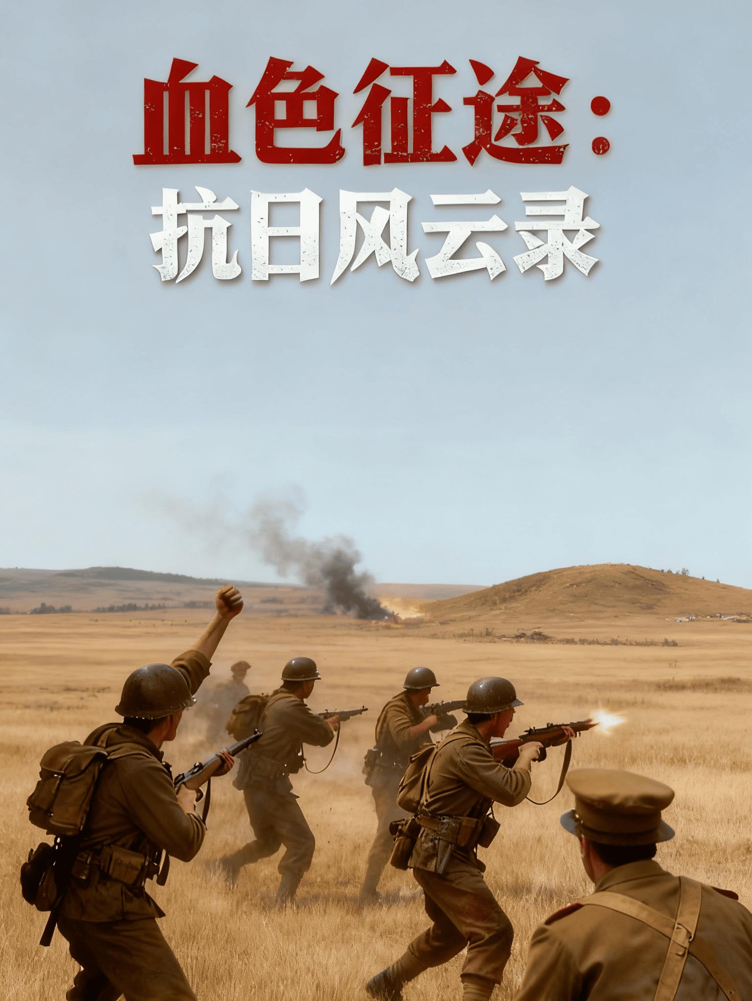 血色征途:抗日风云录封面