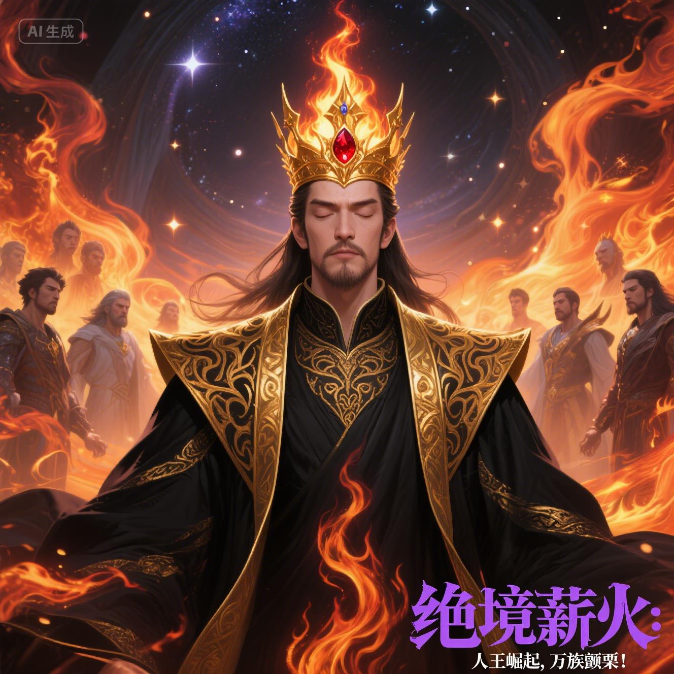 绝境薪火：人王崛起，万族颤栗！封面