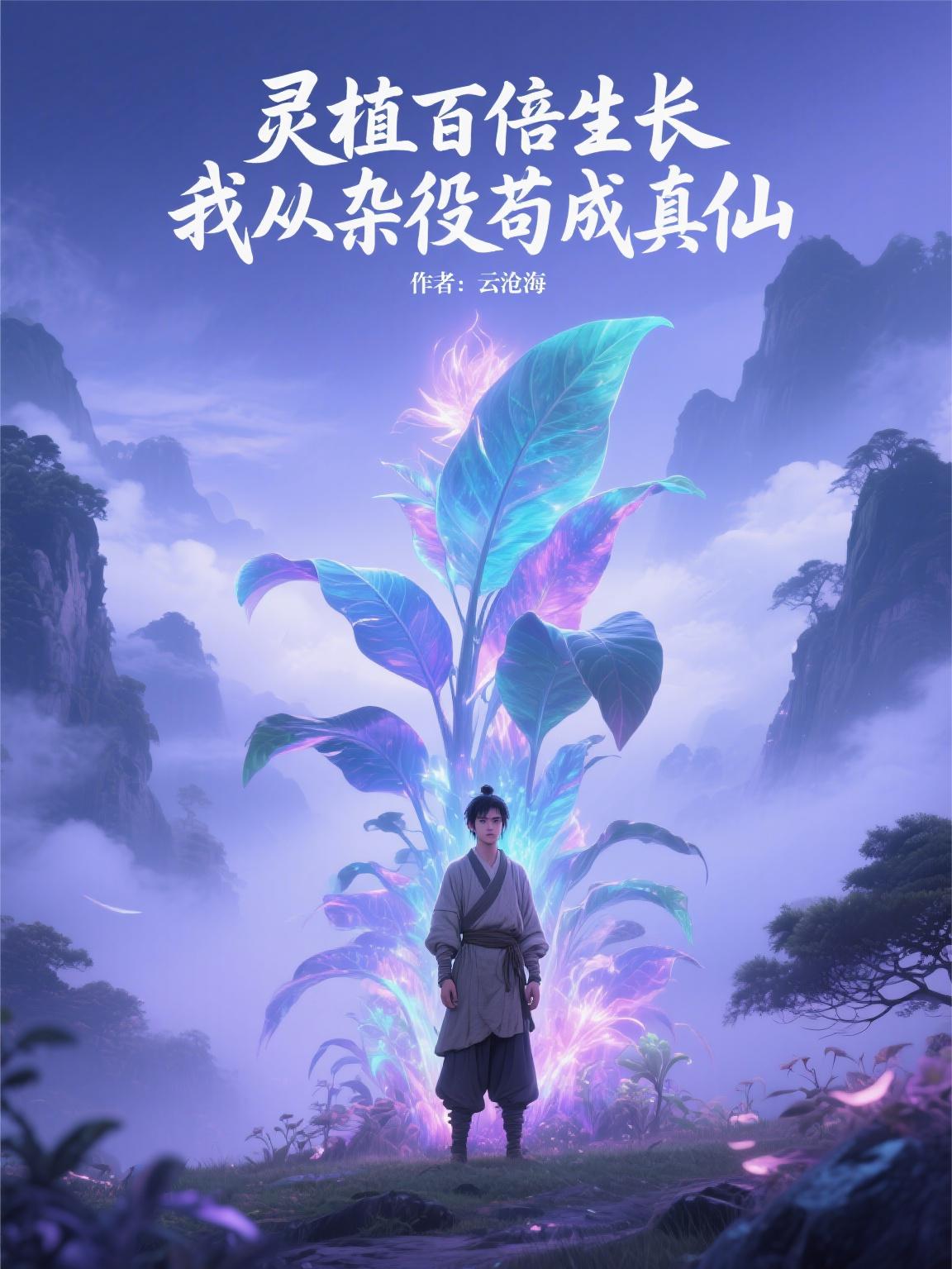 灵植百倍生长，我从杂役苟成真仙封面