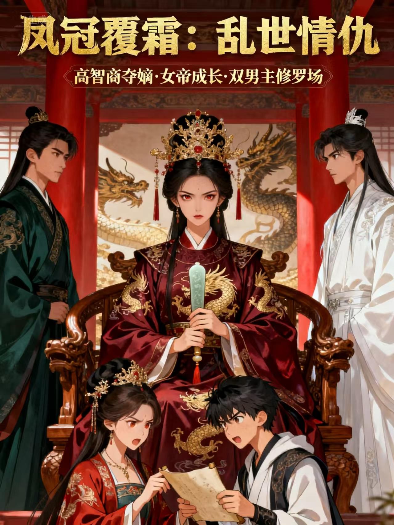 凤冠覆霜:乱世情仇封面