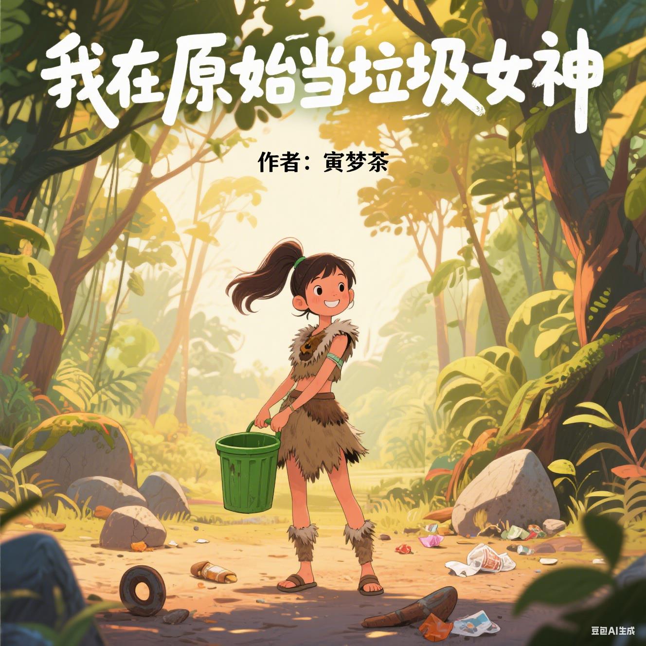 我在原始当垃圾女神封面