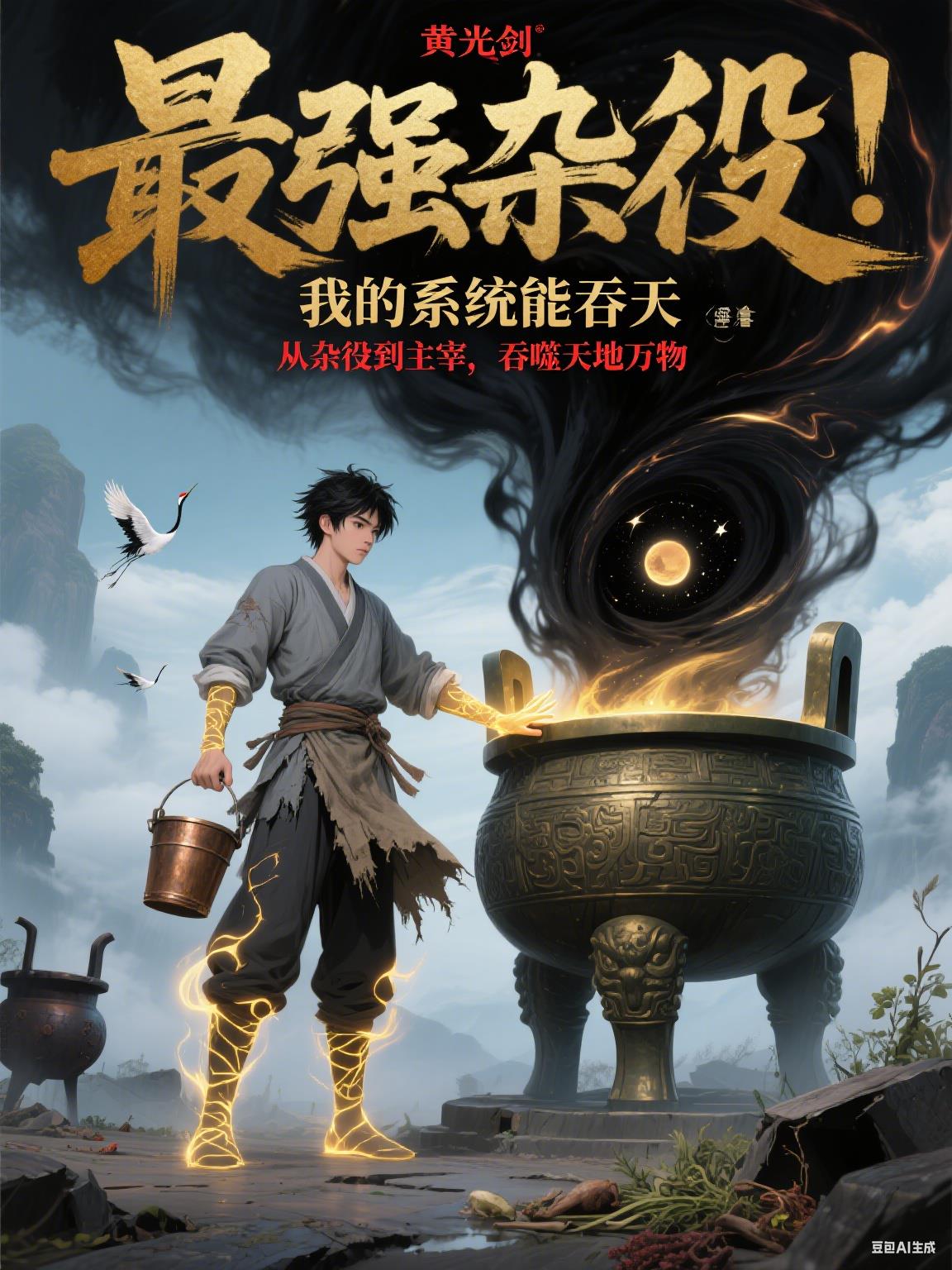 最强杂役:我的系统能吞天封面