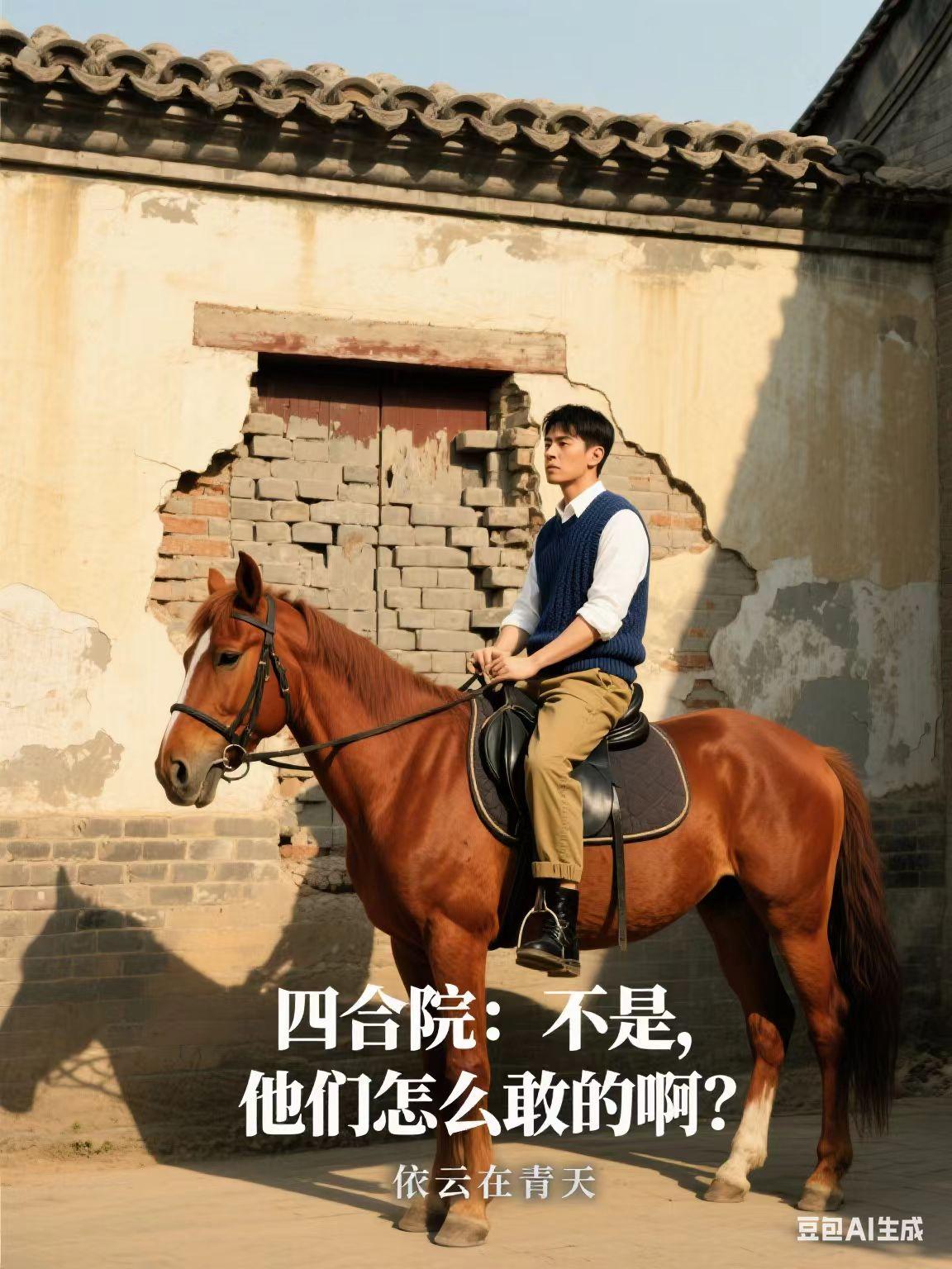 四合院：不是，他们怎么敢的啊封面