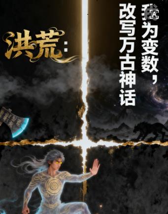 洪荒：我为变数，改写万古神话封面