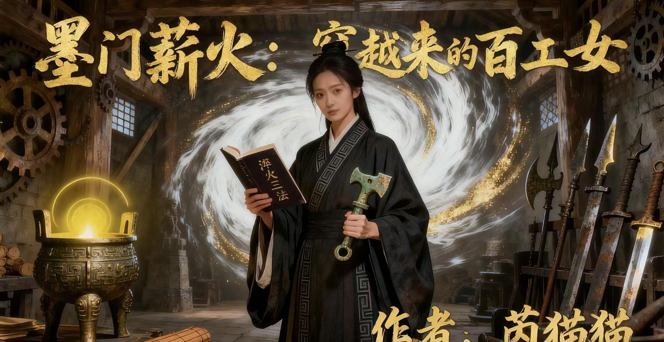 墨门薪火：穿越来的百工女封面