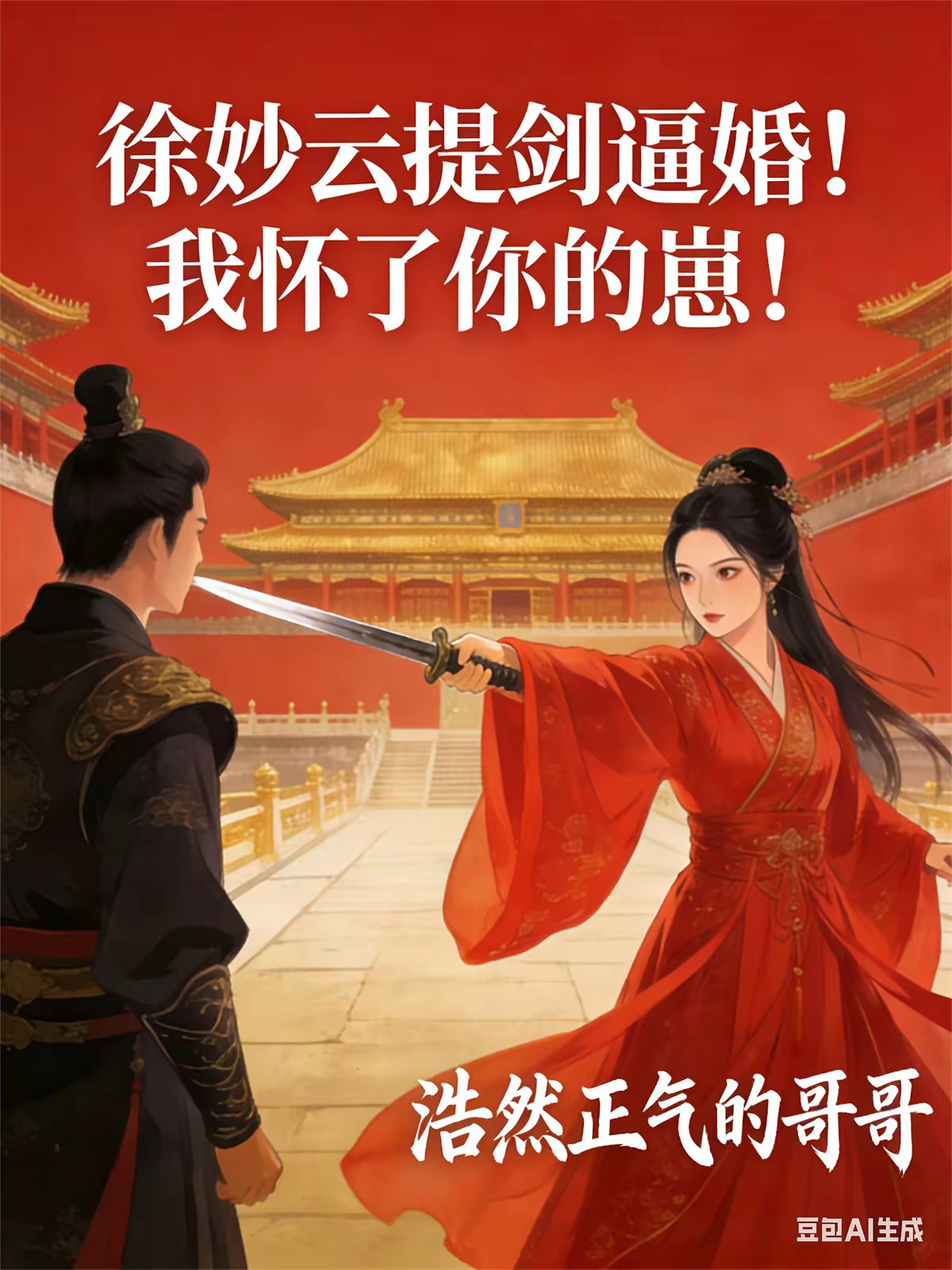 徐妙云提剑逼婚!我怀了你的崽!封面