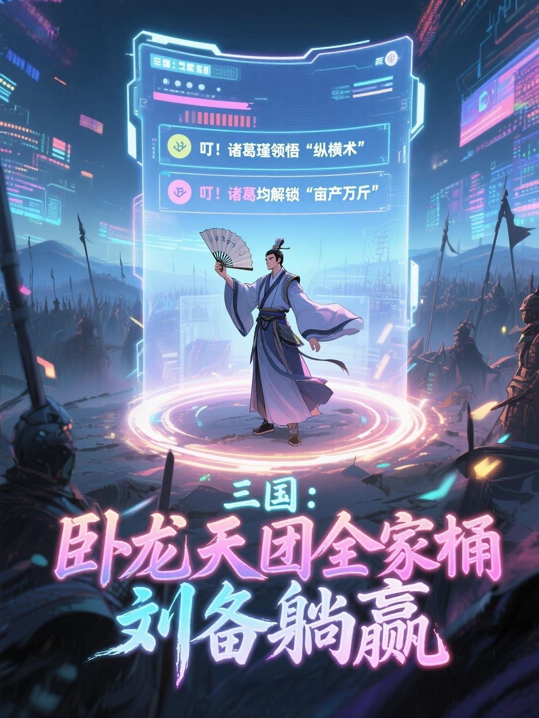 三国：卧龙天团全家桶，刘备躺赢封面