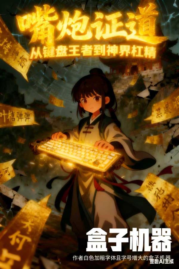 嘴炮证道：从键盘王者到神界杠精封面
