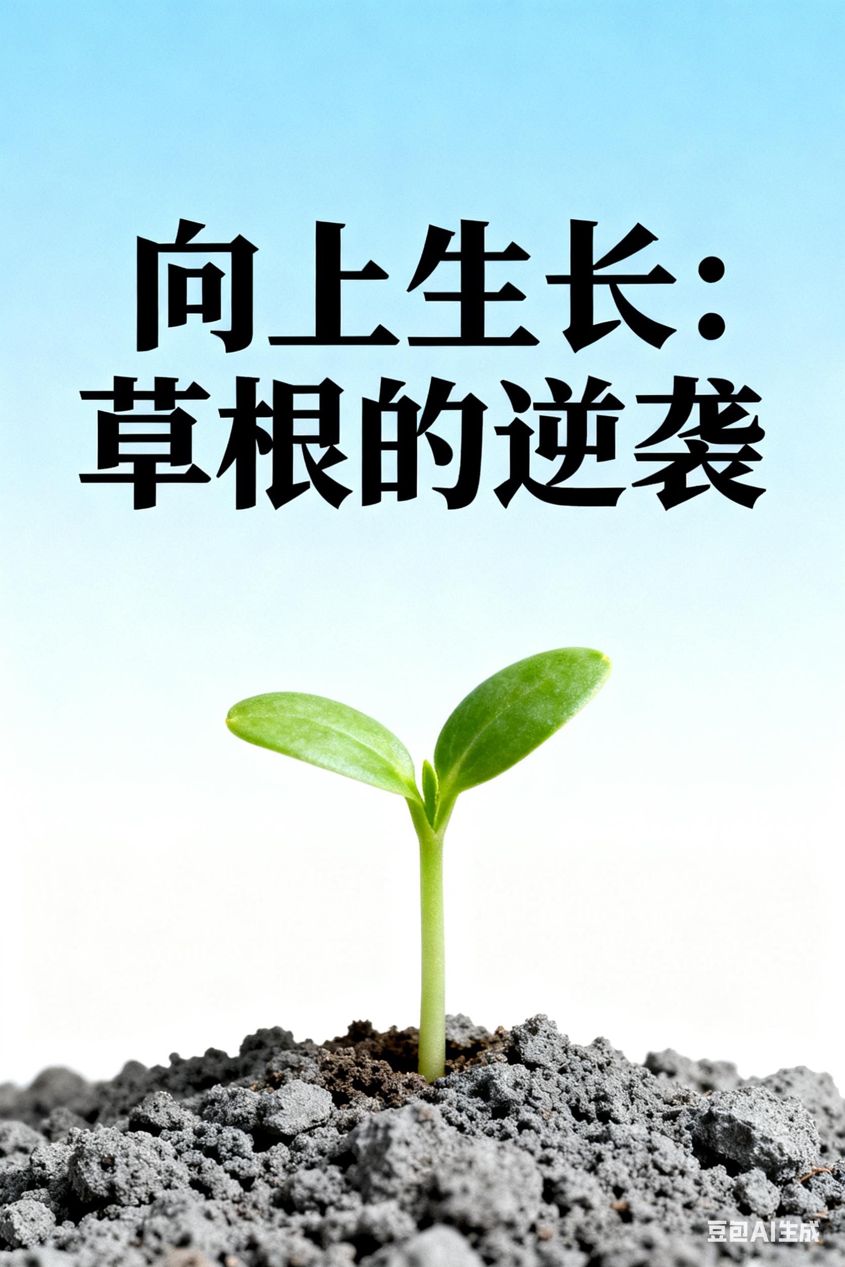 向上生长：草根的逆袭封面