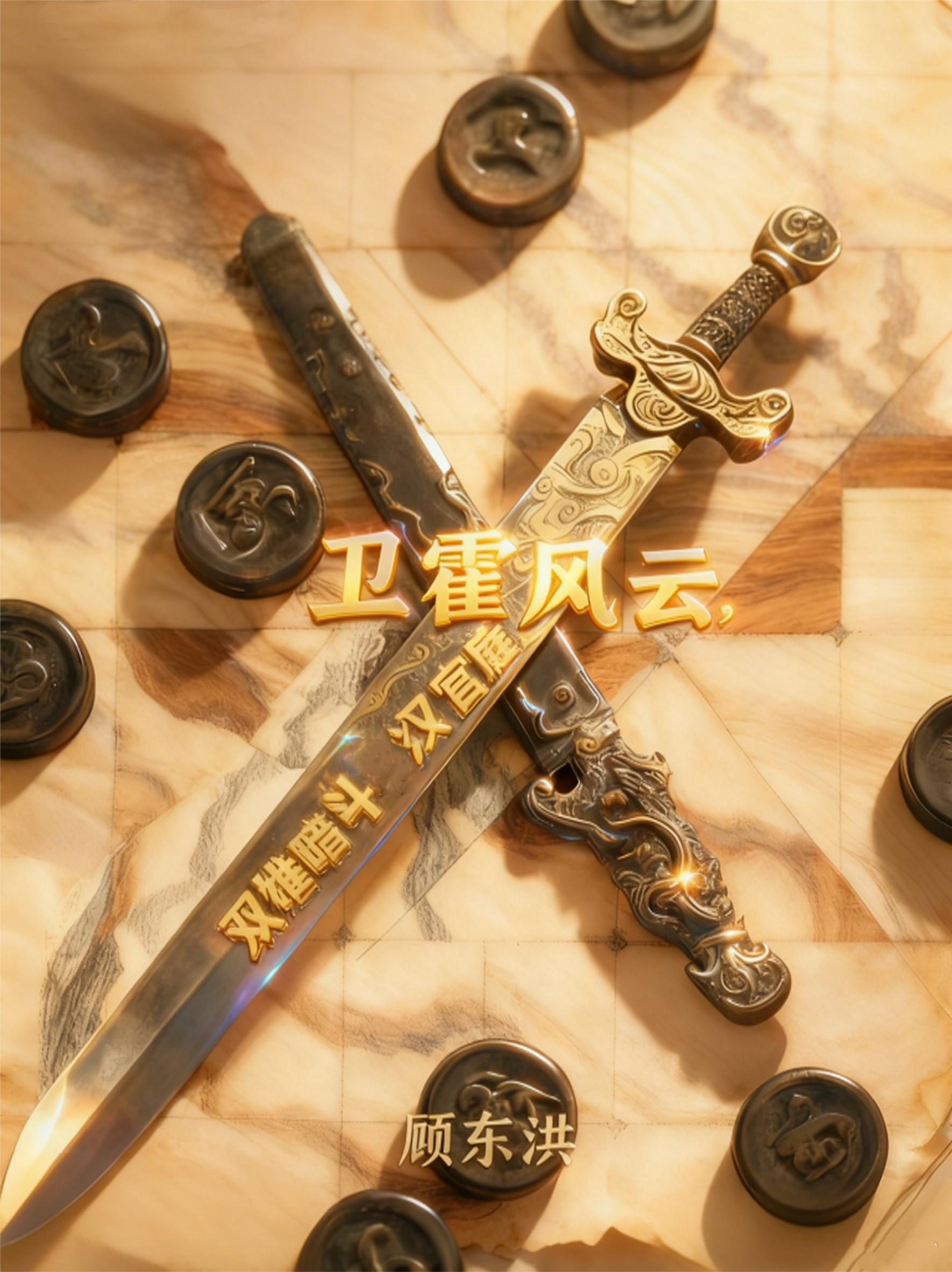 卫霍风云，双雄暗斗汉宫庭封面