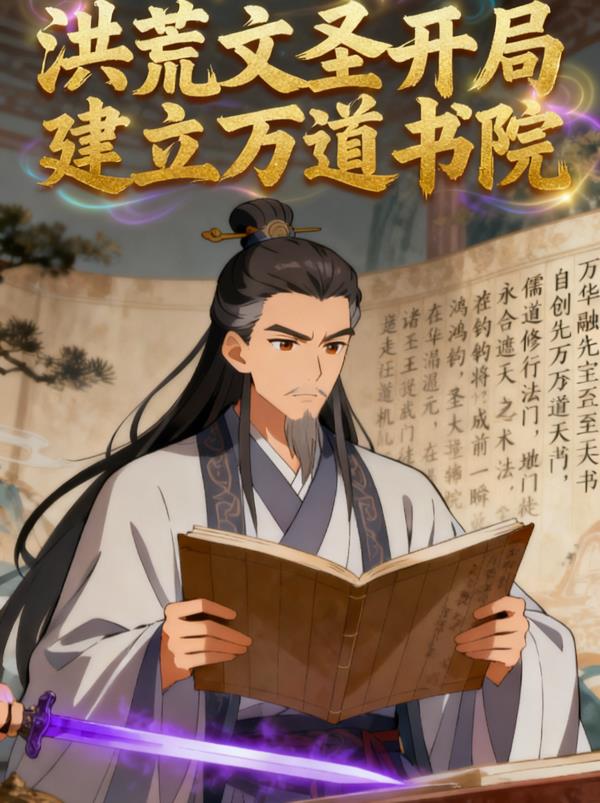 洪荒文圣：开局建立万道书院封面