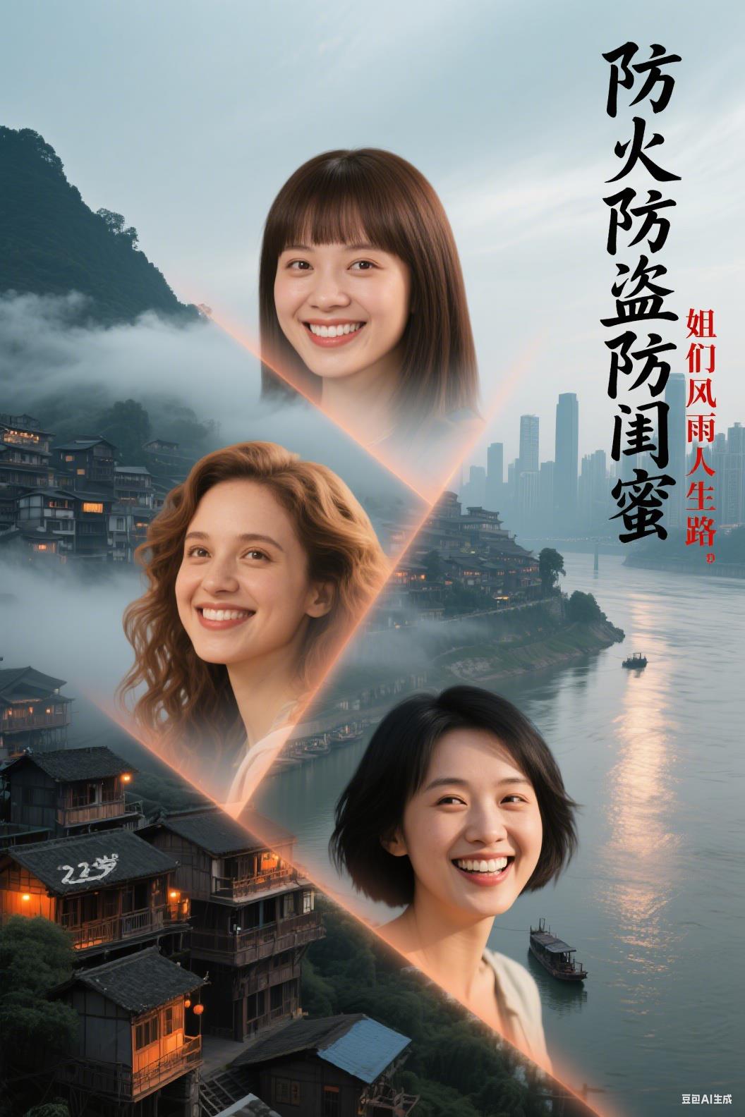 防火防盗防闺蜜，姐妹风雨荆棘路封面