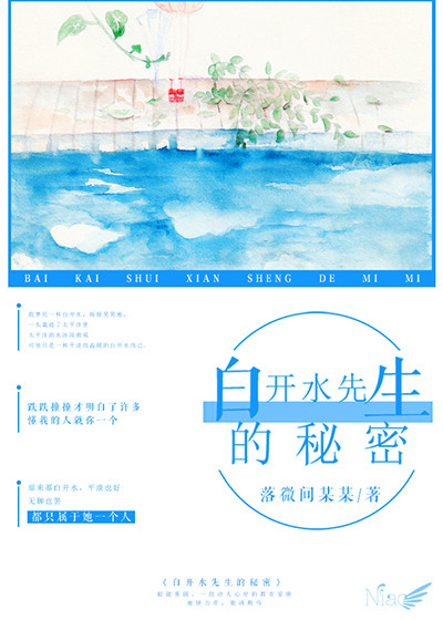 白开水先生的秘密封面