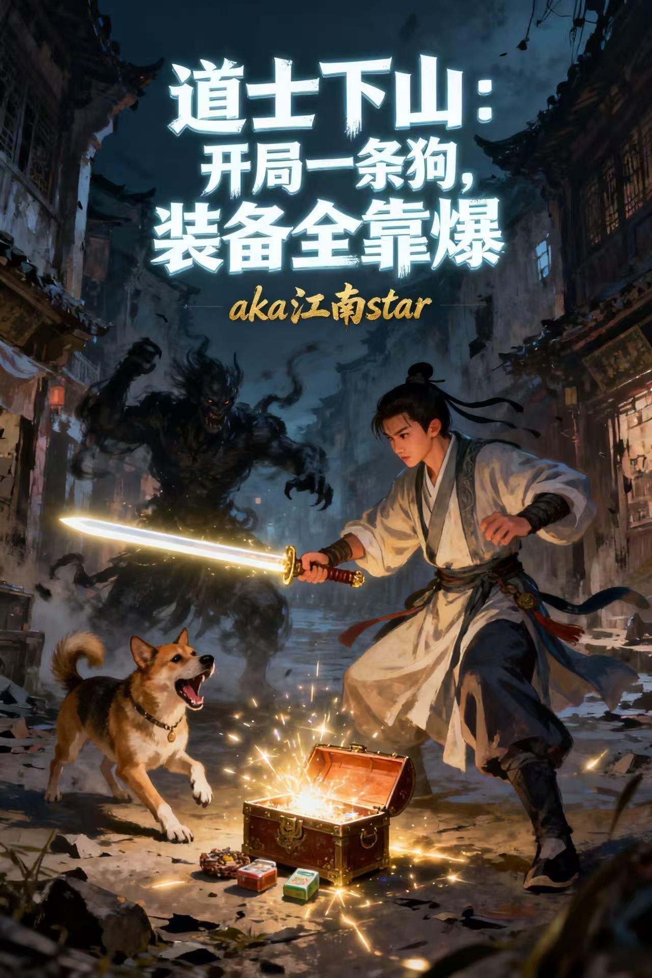 道士下山：开局一条狗，装备全靠封面