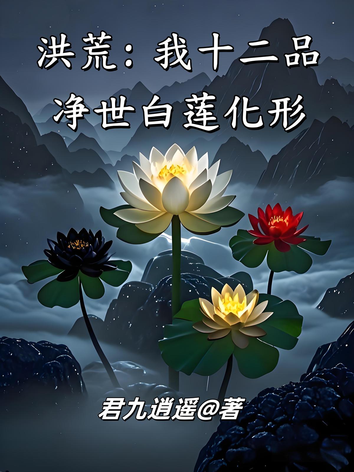洪荒：我十二品净世白莲化形封面