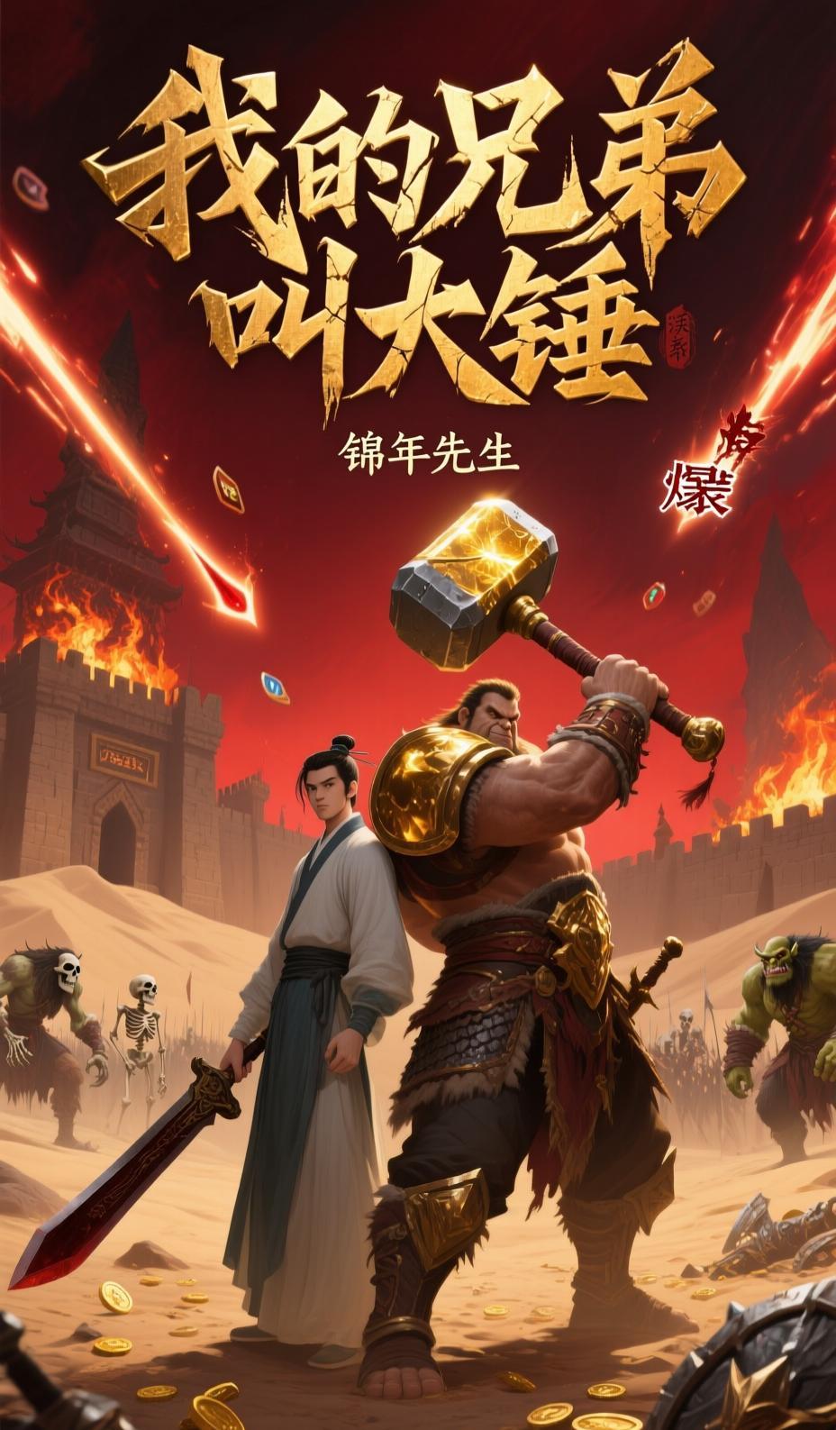 我的兄弟叫大锤封面