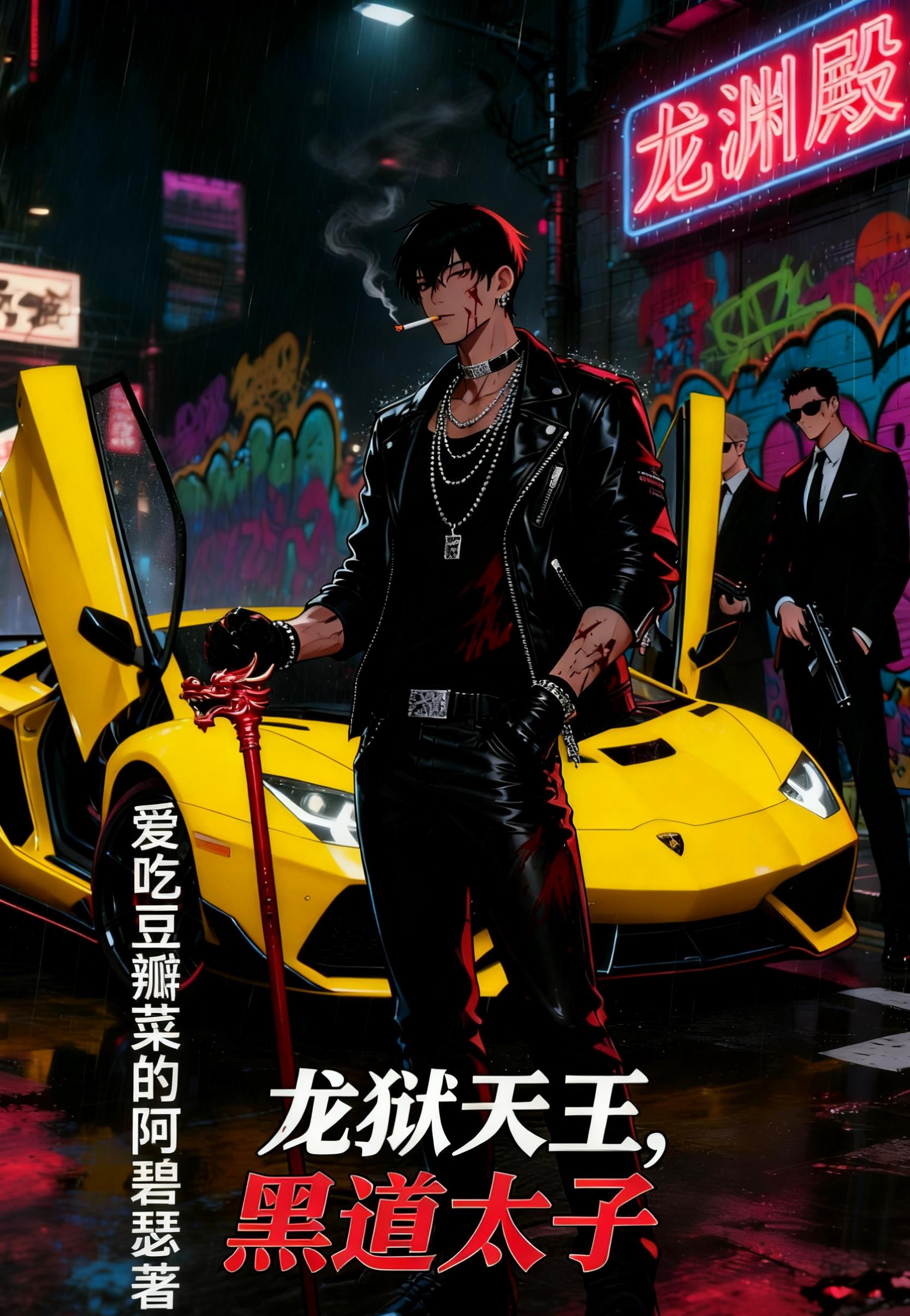 龙狱天王，黑道太子封面