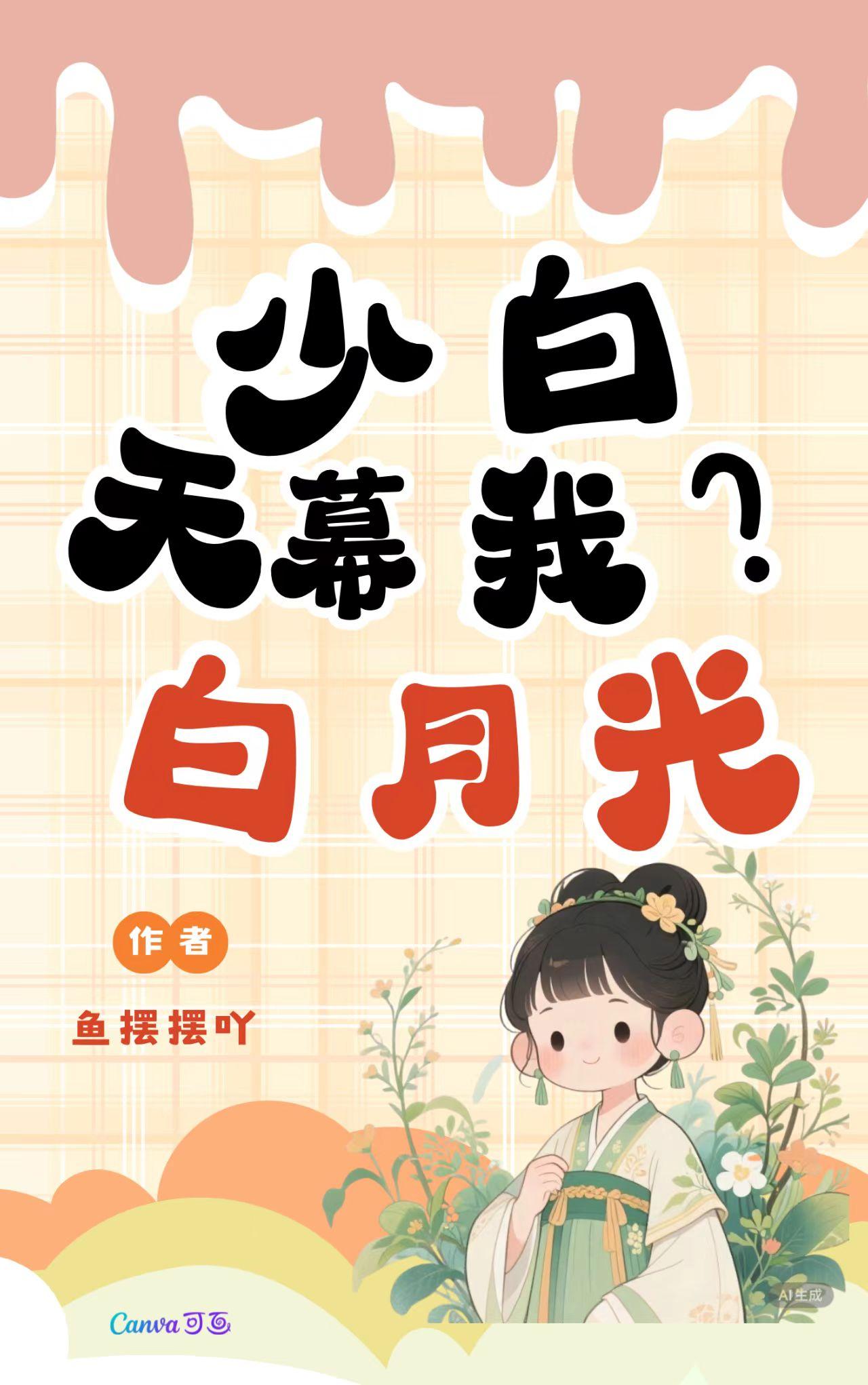 少白：天幕，我？白月光！封面
