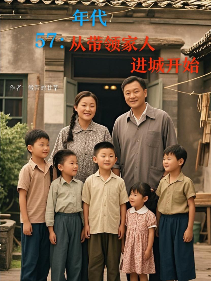 年代57：从带领家人进城开始封面