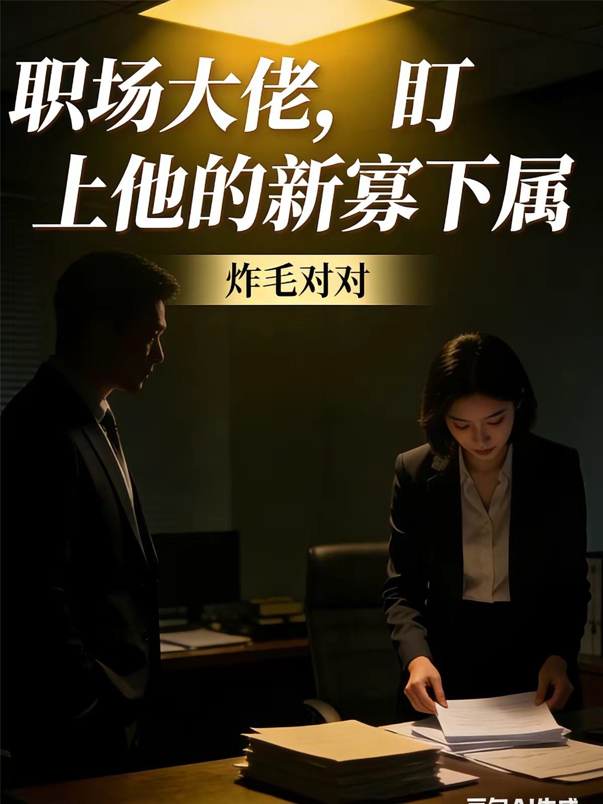 霸道的职场大佬，新寡的她封面