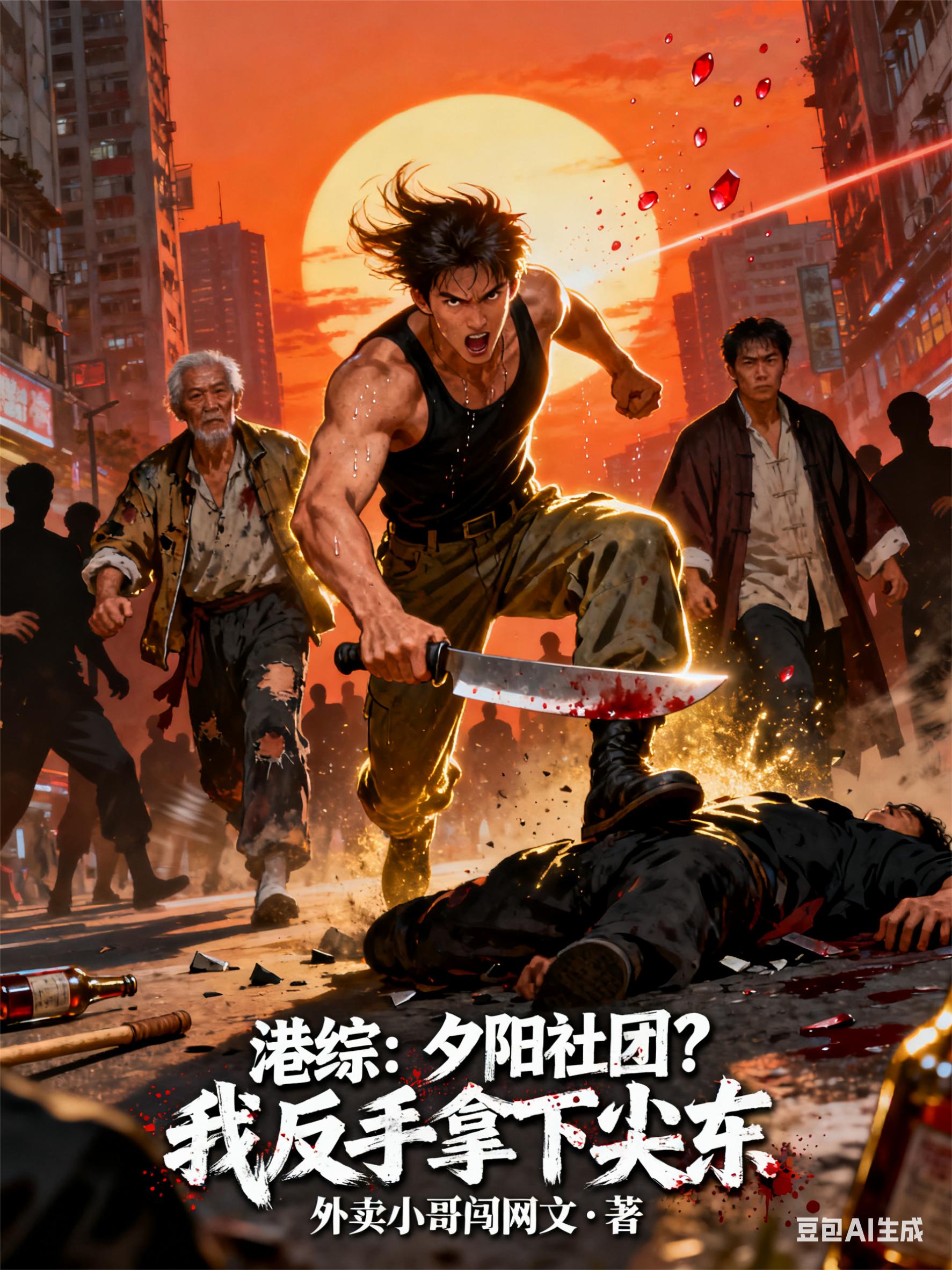 港综:夕阳社团?我反手拿下尖东封面