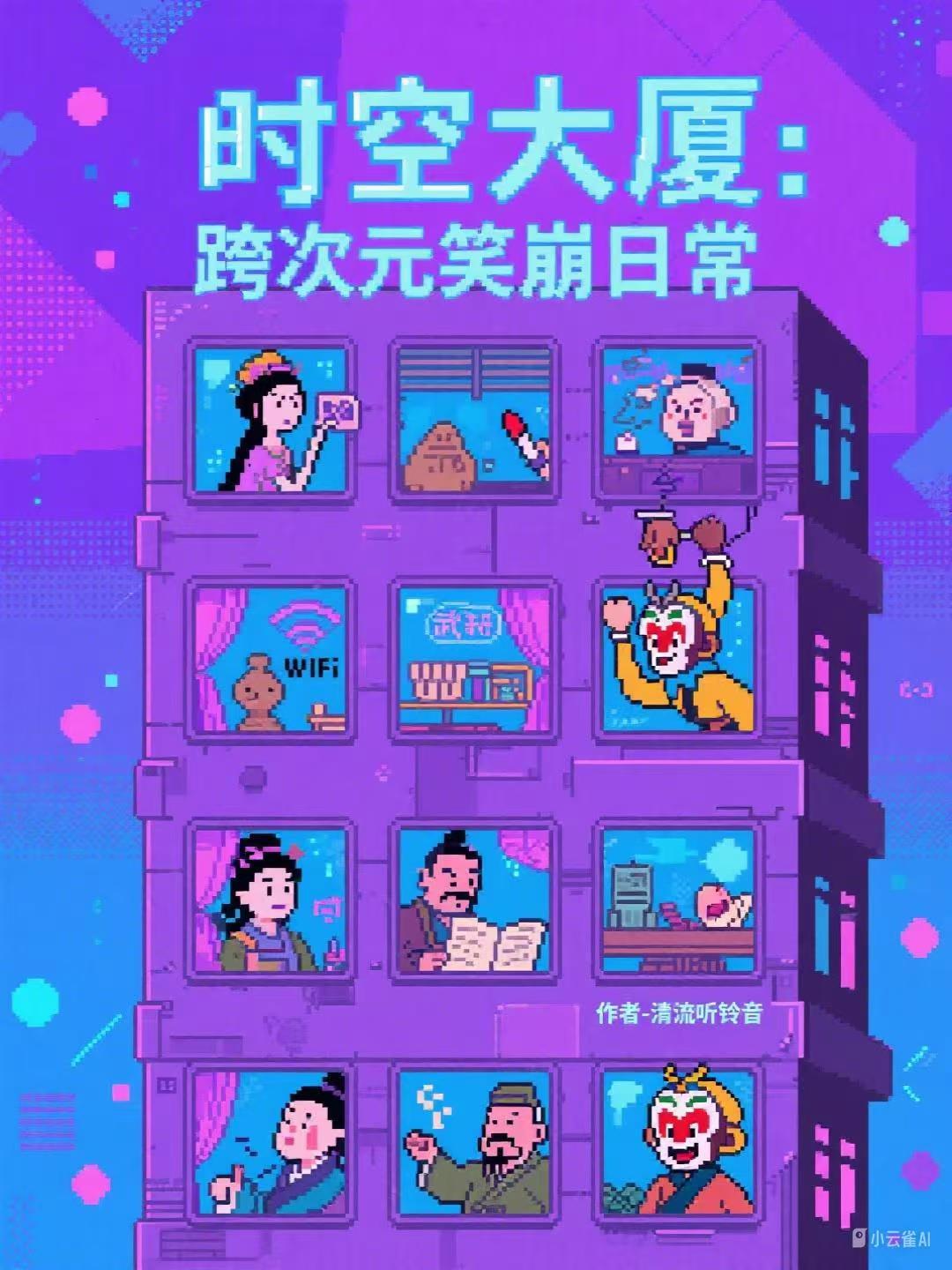 时空大厦：跨次元笑崩日常封面