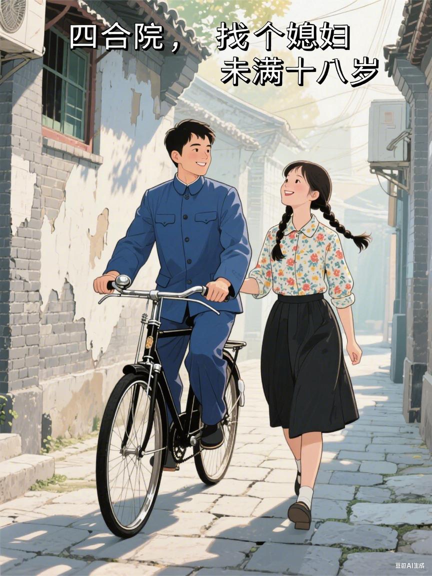 四合院，找个媳妇未满十八岁封面