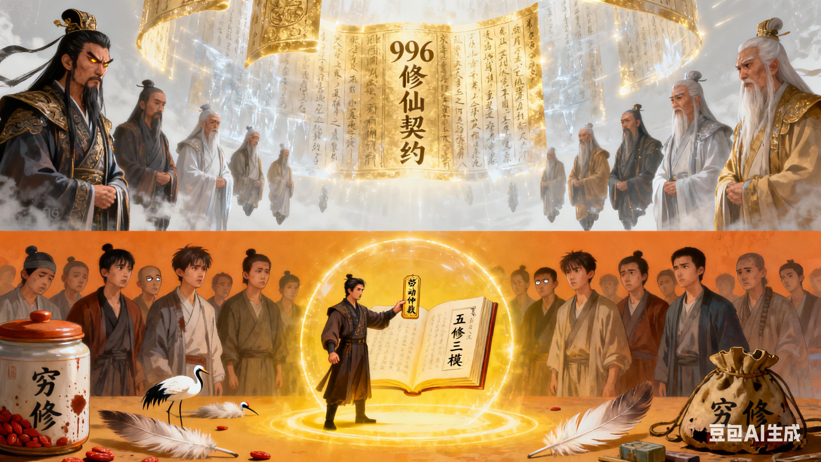 卷不动了，仙界接着卷封面