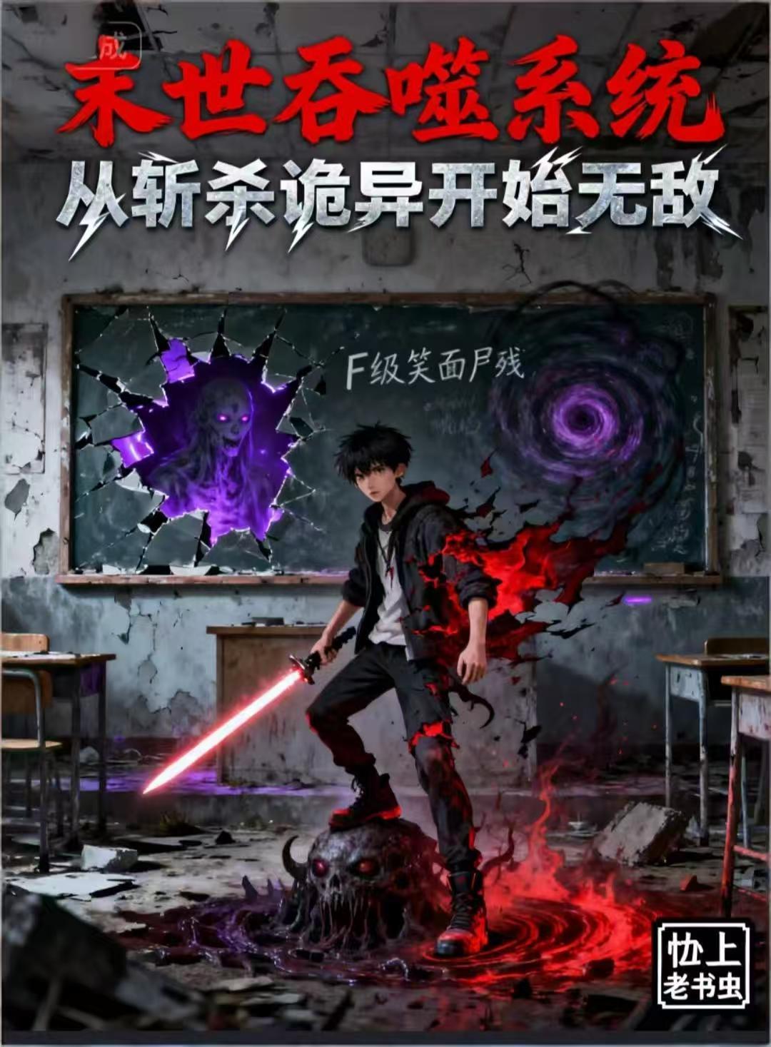 末世吞噬系统从斩杀诡异开始无敌封面