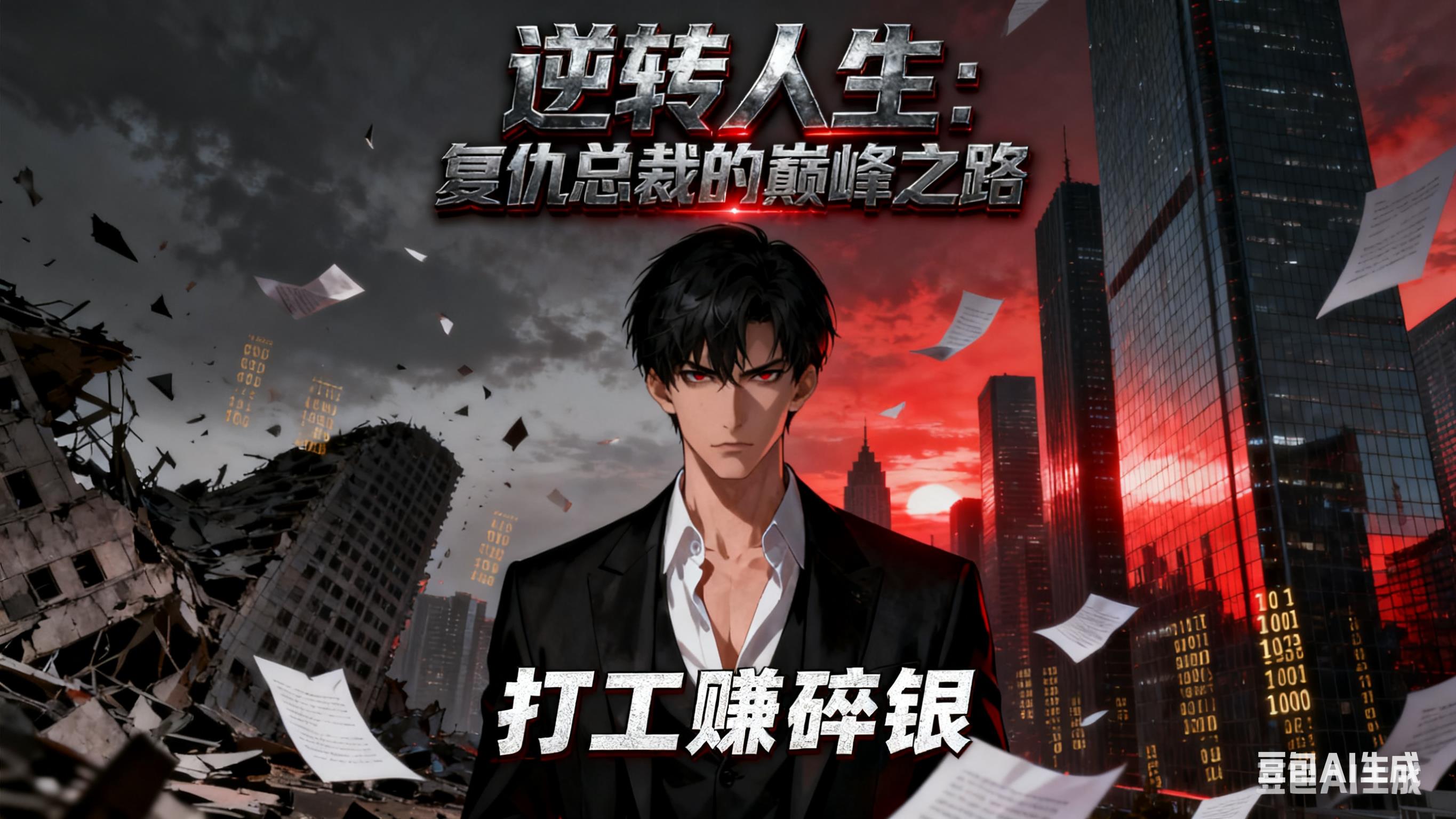 逆转人生：复仇总裁的巅峰之路封面