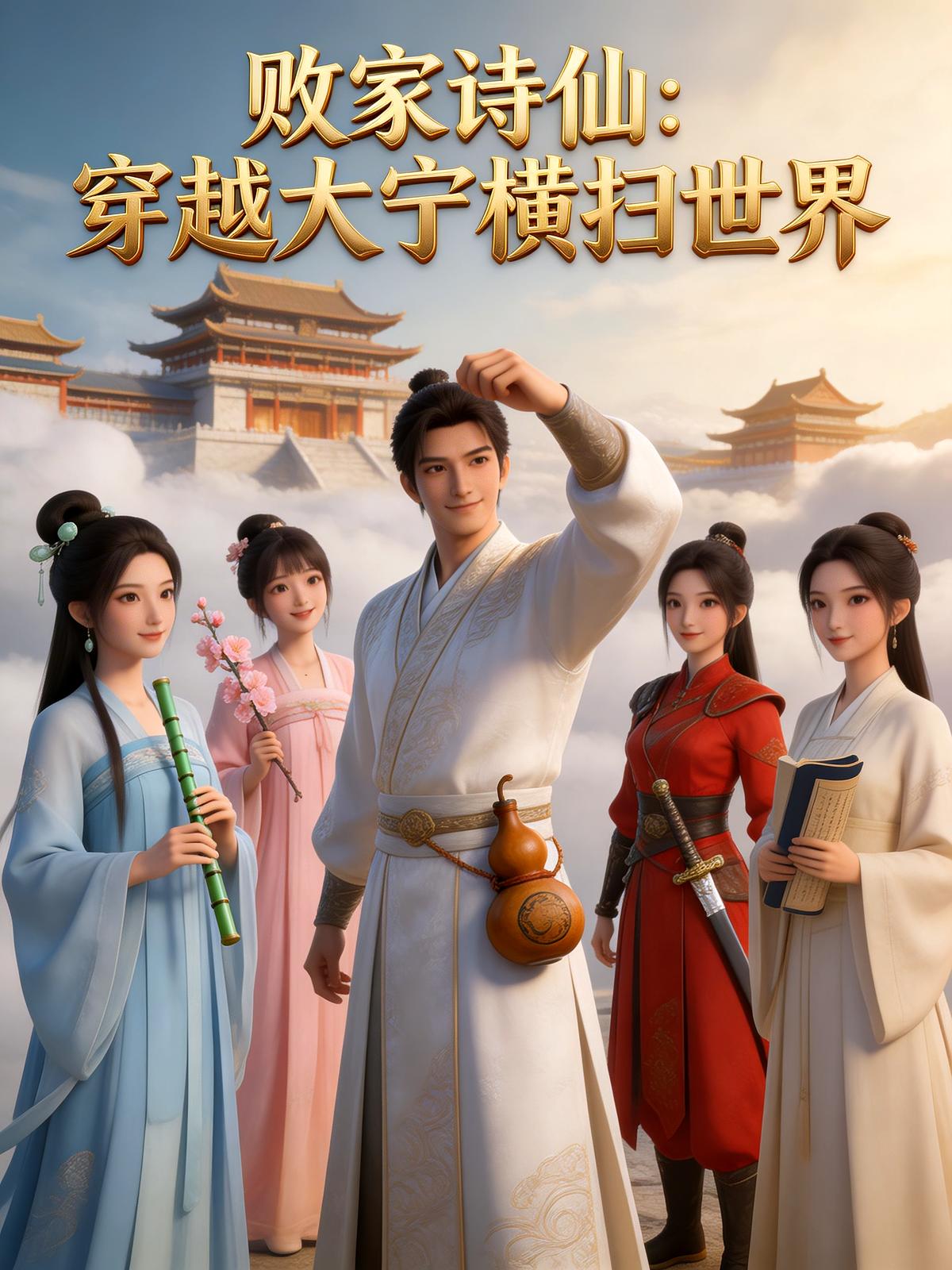 败家诗仙:穿越大宁横扫世界封面